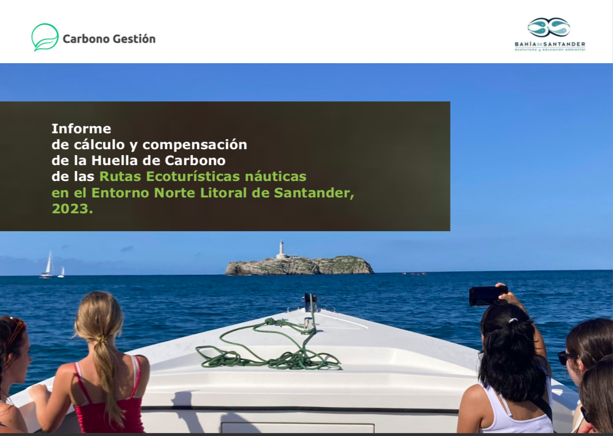 Bahía de Santander Ecoturismo mide y compensa sus emisiones de gases de efecto invernadero